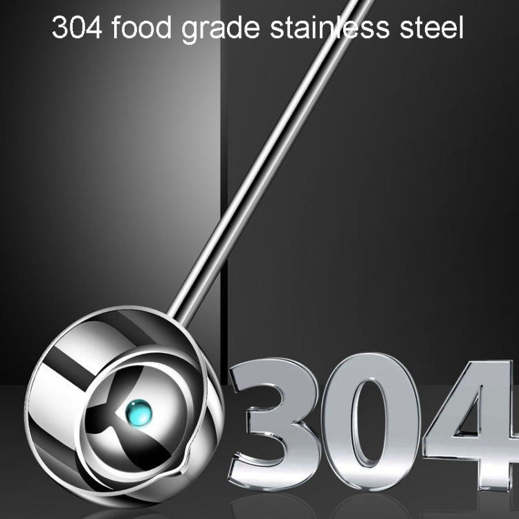 Kacheeg Stainless Steel Hot Oil Skillet Kitchen Small Oil Pouring Spoon