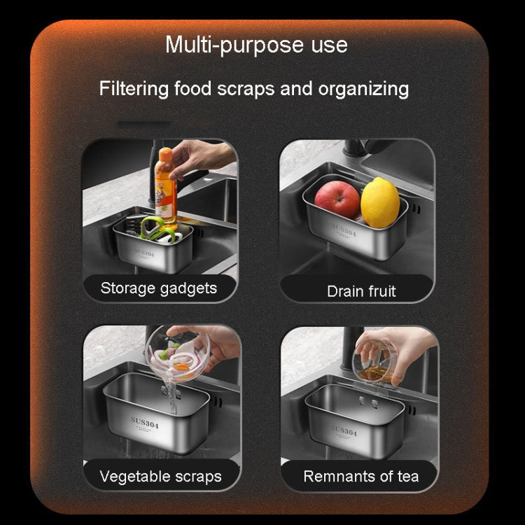 Kacheeg Food Residue Filtering And Drainage Rack For Tanks Sink Storage Trash Shelf