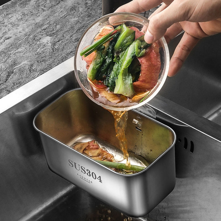 Kacheeg Food Residue Filtering And Drainage Rack For Tanks Sink Storage Trash Shelf