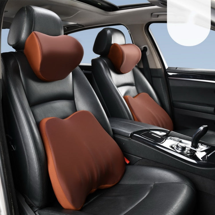Car Memory Foam Neck Pillow Car Neck Rest Silk Pillow Car Seat Cervical Cushion