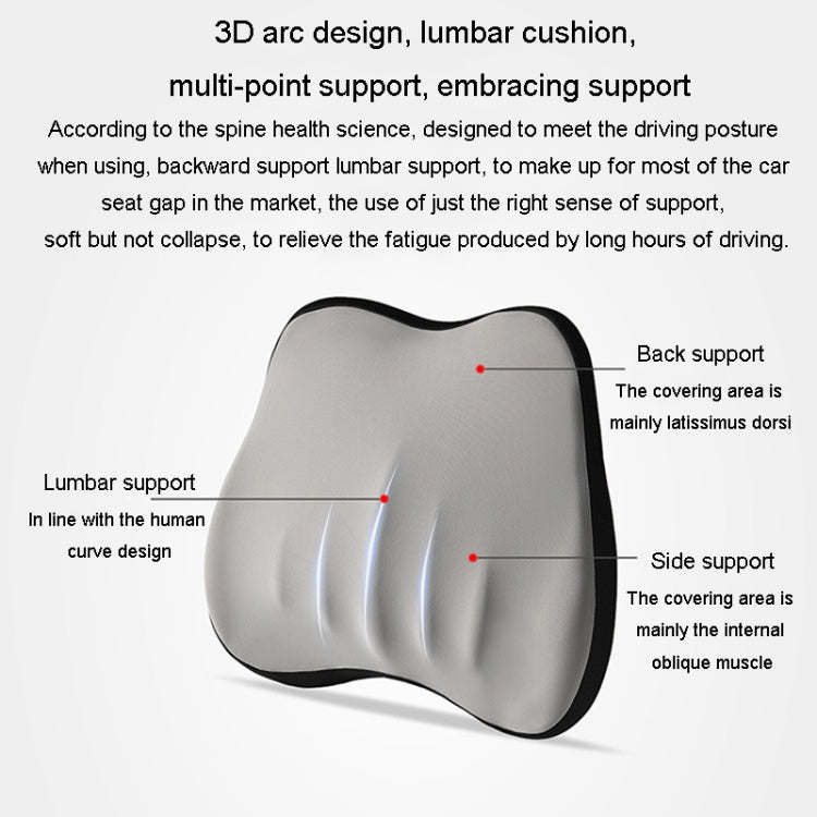 Car Memory Foam Neck Pillow Car Neck Rest Silk Pillow Car Seat Cervical Cushion
