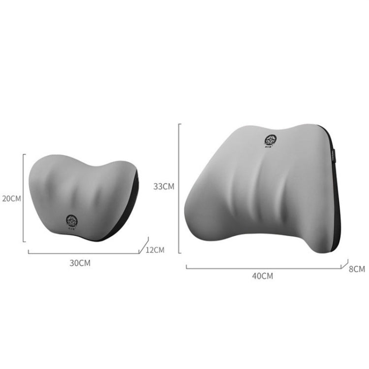 Automotive Memory Foam Backrest Headrest Car And Home Soft Cushion Lumbar Pillow Backrest