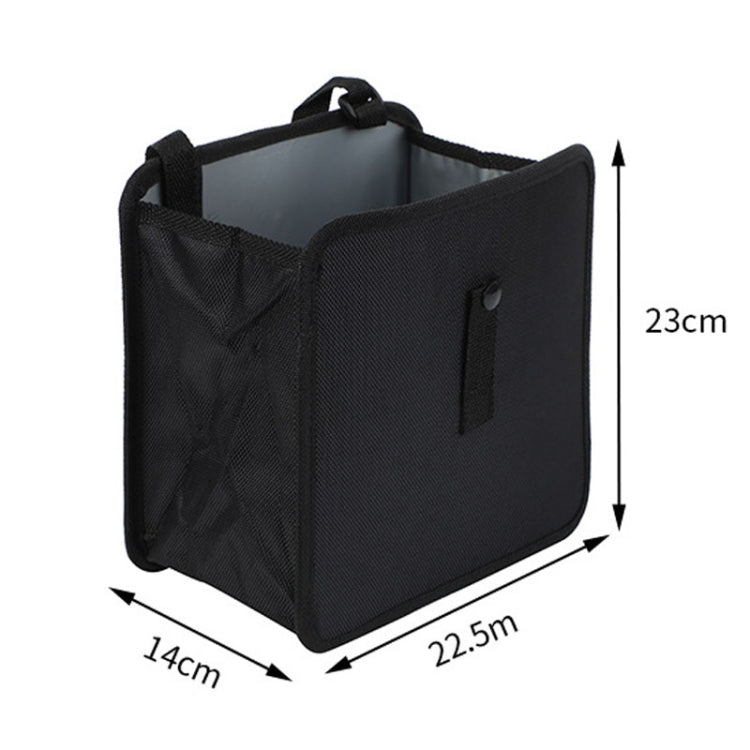 Car Seatback Trash Can Automotive Multifunctional Storage Organizer