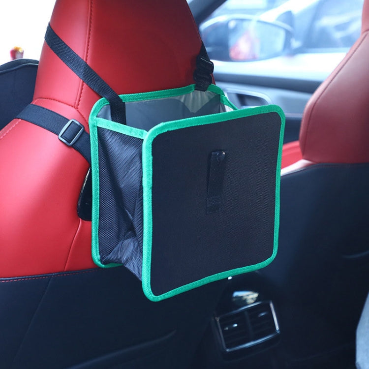 Car Seatback Trash Can Automotive Multifunctional Storage Organizer