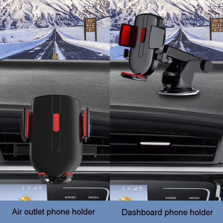 Car Cell Phone Telescopic Holder Universal Automobile Navigation Bracket