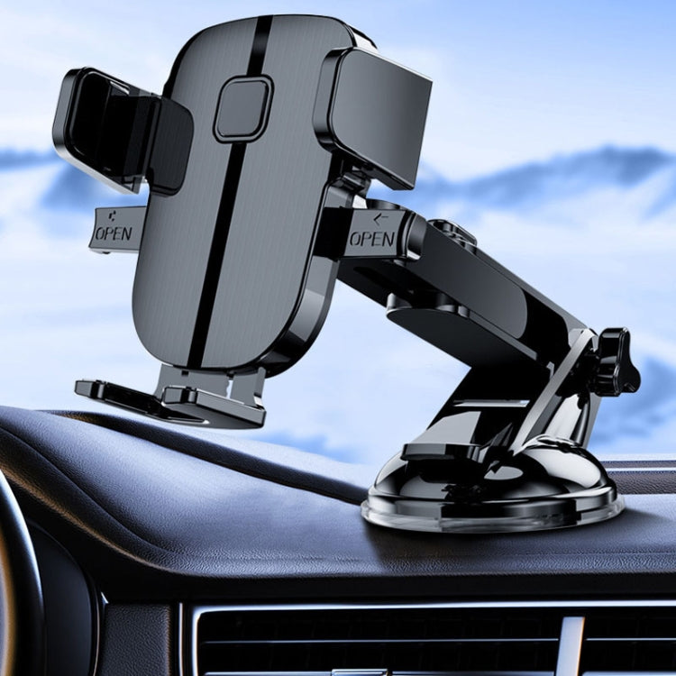 Car Cell Phone Telescopic Holder Universal Automobile Navigation Bracket