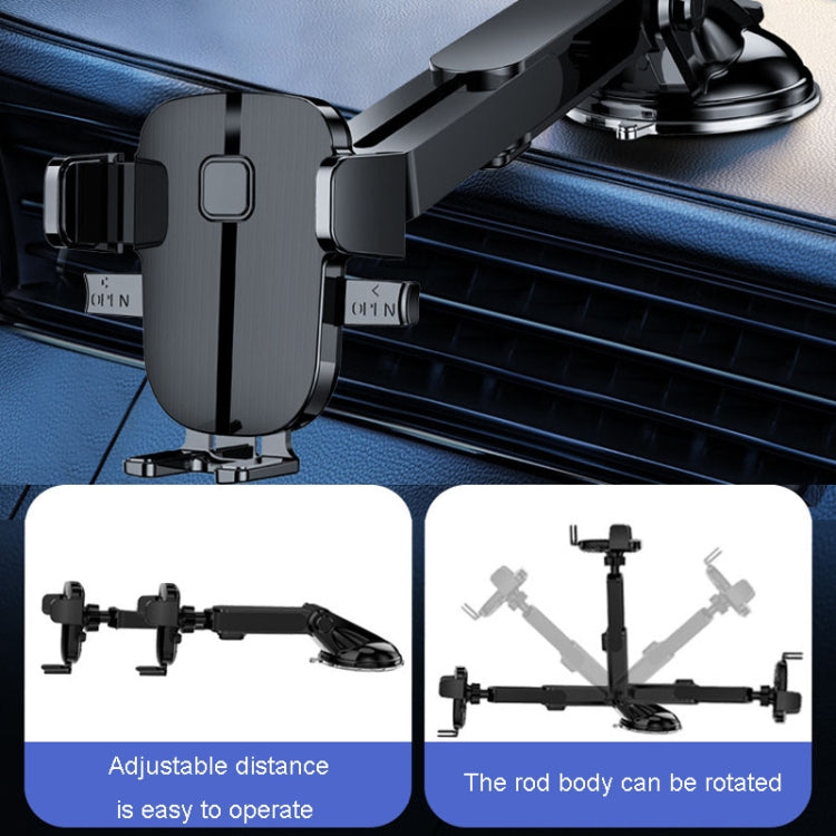 Car Cell Phone Telescopic Holder Universal Automobile Navigation Bracket