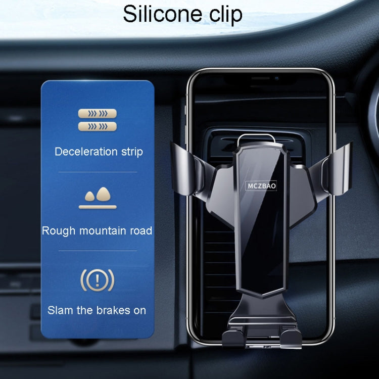 MCZBAO Car Gravity Cell Phone Holder Automotive Multifunctional Mirror Telescopic Navigation Mount