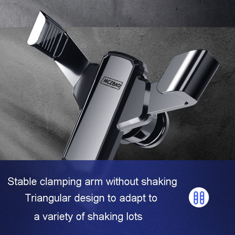 MCZBAO Car Gravity Cell Phone Holder Automotive Multifunctional Mirror Telescopic Navigation Mount