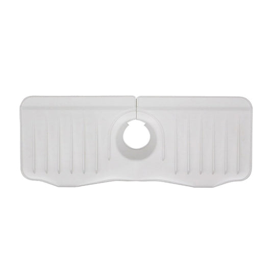 Bathroom Kitchen Silicone Faucet Anti-Splash Drain Mat