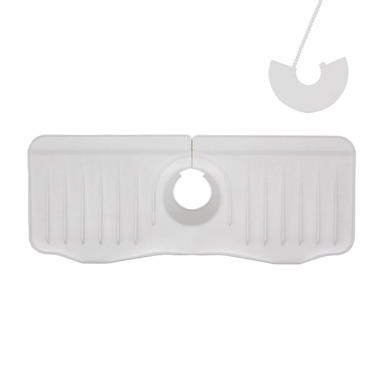 Bathroom Kitchen Silicone Faucet Anti-Splash Drain Mat