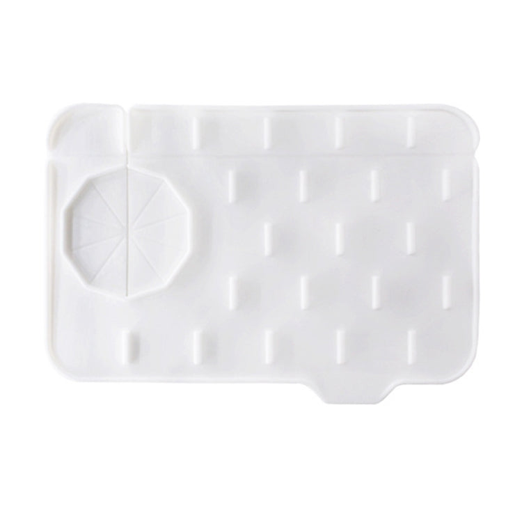 Silicone Faucet Anti-splash Drain Tray Sink Storage Mat