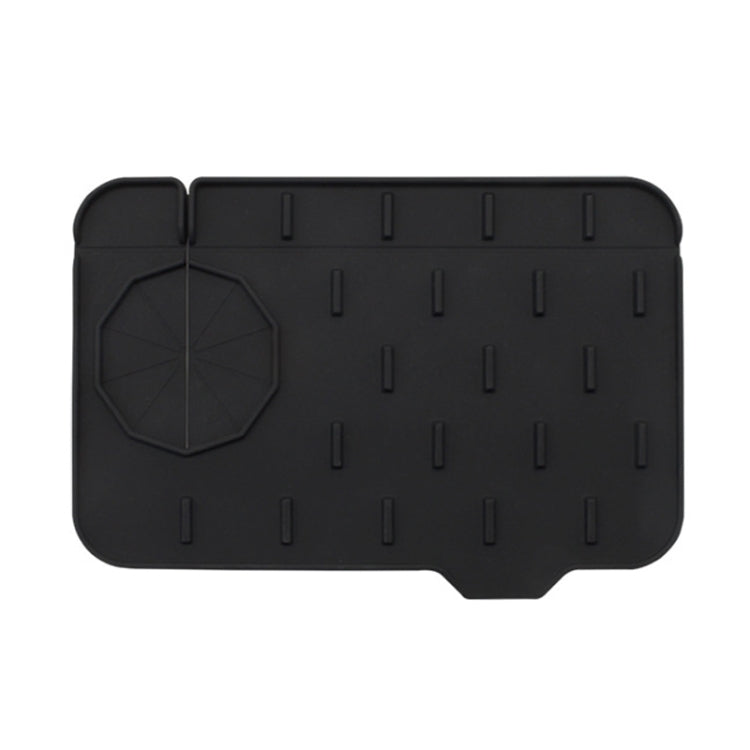 Silicone Faucet Anti-splash Drain Tray Sink Storage Mat