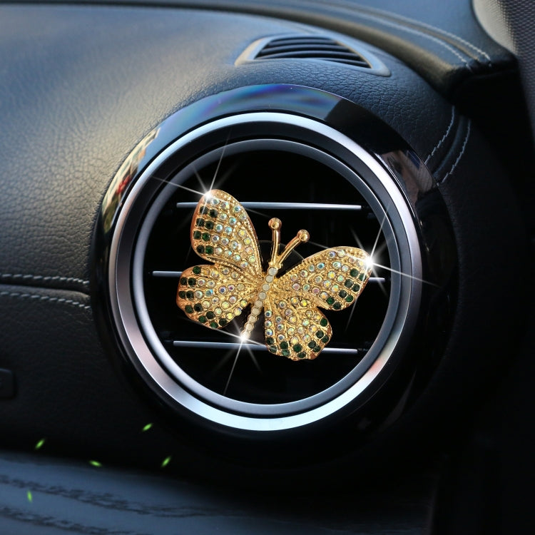 Butterfly Diamond Car Interior Air Outlet Aromatherapy Clip
