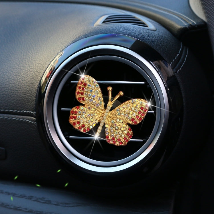 Butterfly Diamond Car Interior Air Outlet Aromatherapy Clip