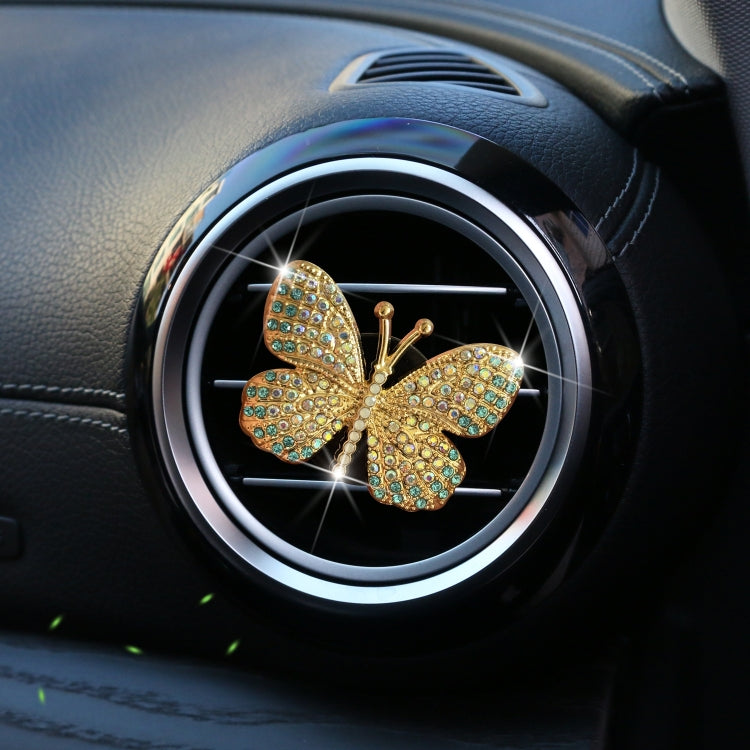 Butterfly Diamond Car Interior Air Outlet Aromatherapy Clip