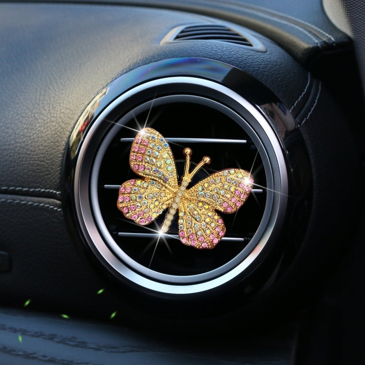 Butterfly Diamond Car Interior Air Outlet Aromatherapy Clip