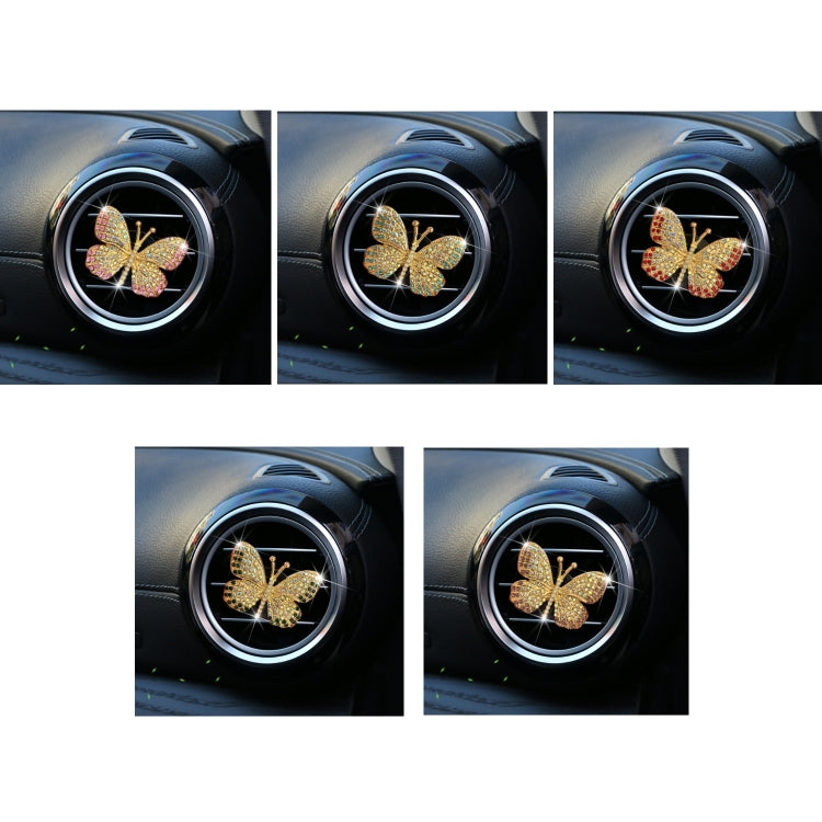 Butterfly Diamond Car Interior Air Outlet Aromatherapy Clip