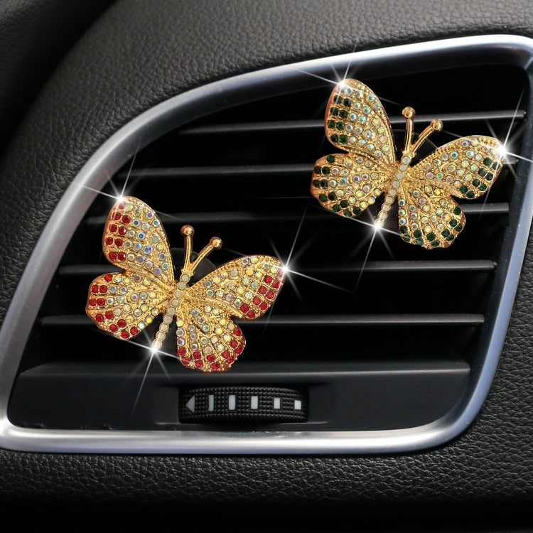 Butterfly Diamond Car Interior Air Outlet Aromatherapy Clip