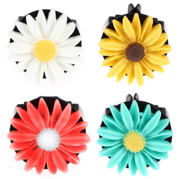 Colorful Resin Daisy Car Air Vent Aromatherapy Decorative Clip