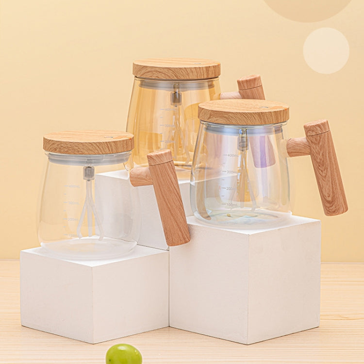 400ml Automatic Stirring Mug Maple Electric Coffee Cup