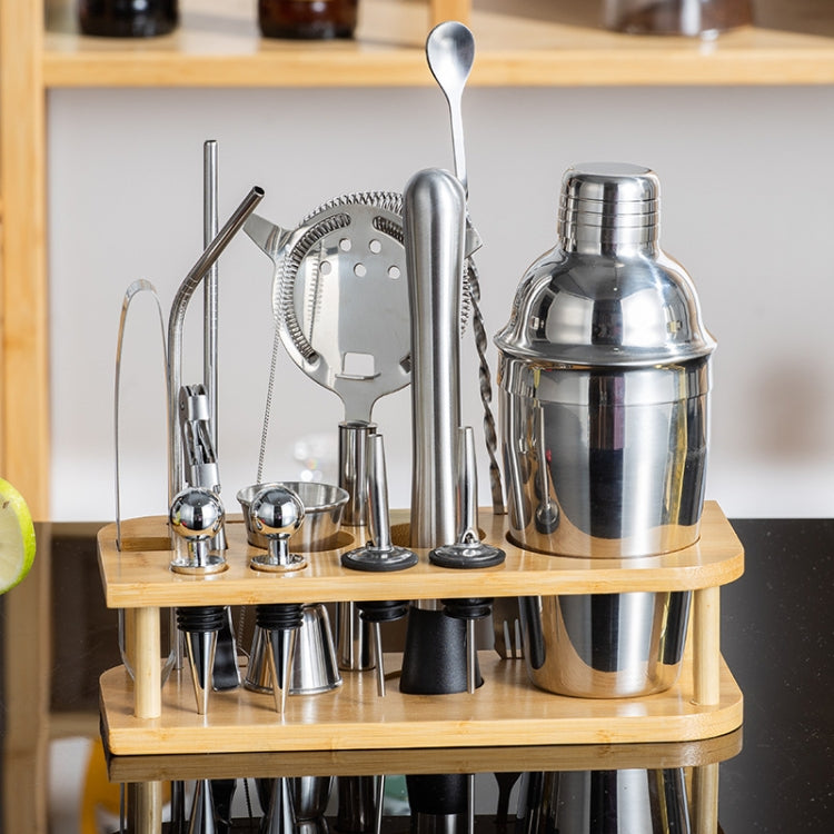 15 In 1 Stainless Steel Bartending Set Cocktail Shaker Bar Bartending Tools