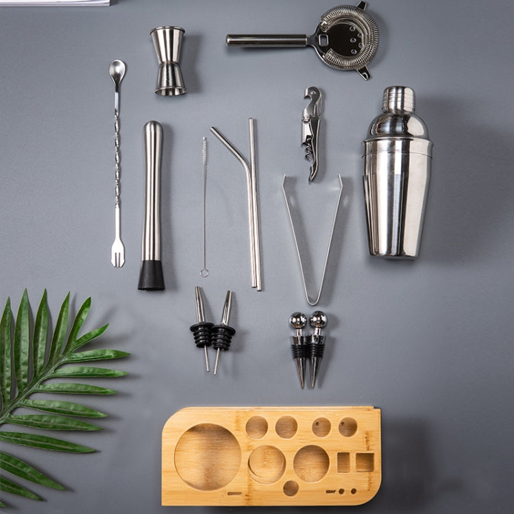 15 In 1 Stainless Steel Bartending Set Cocktail Shaker Bar Bartending Tools