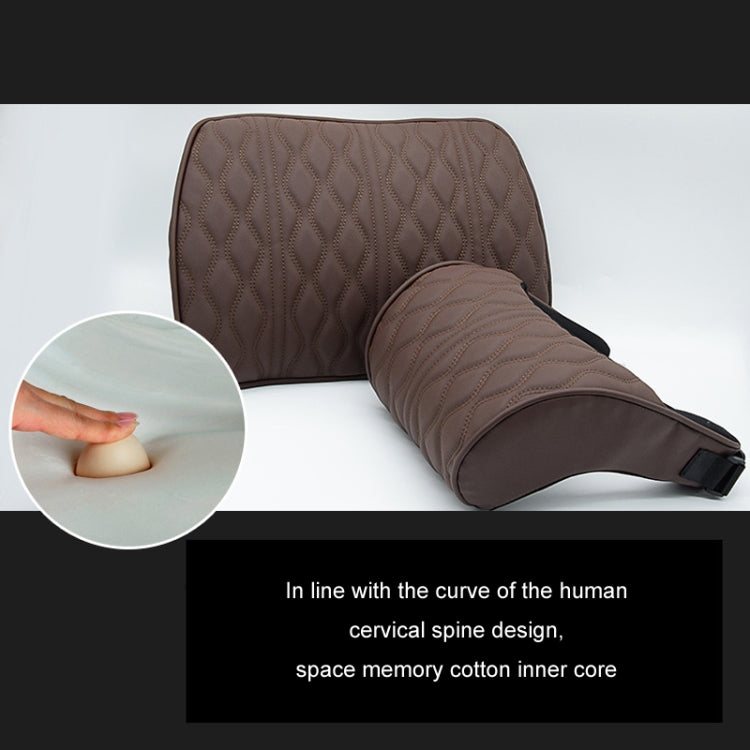 Car Seat Memory Foam Support Cushion