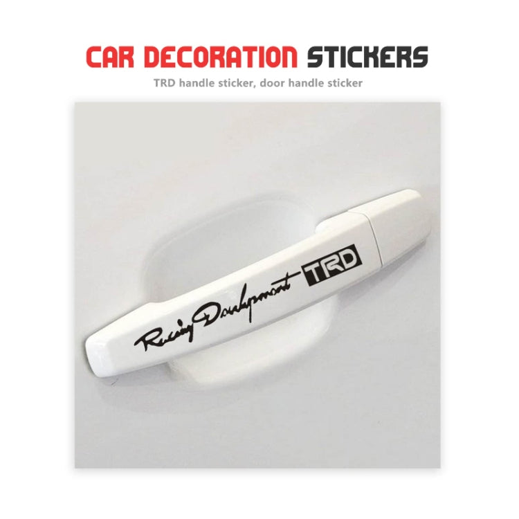 Car Door Handle Reflective Decorative Sticker