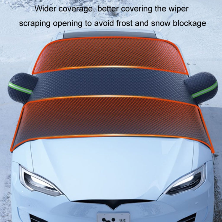 Car Front Windshield Snow and Anti-freeze Thickened Car Cover