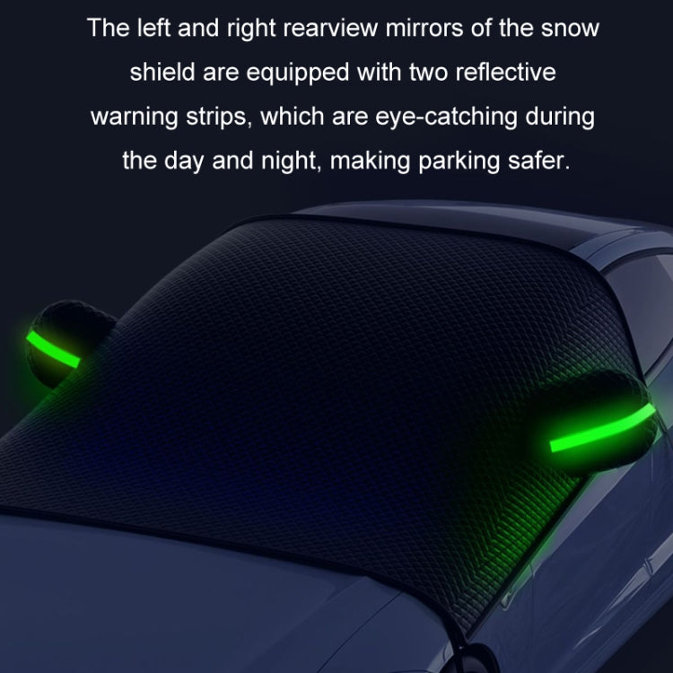 Car Front Windshield Snow and Anti-freeze Thickened Car Cover