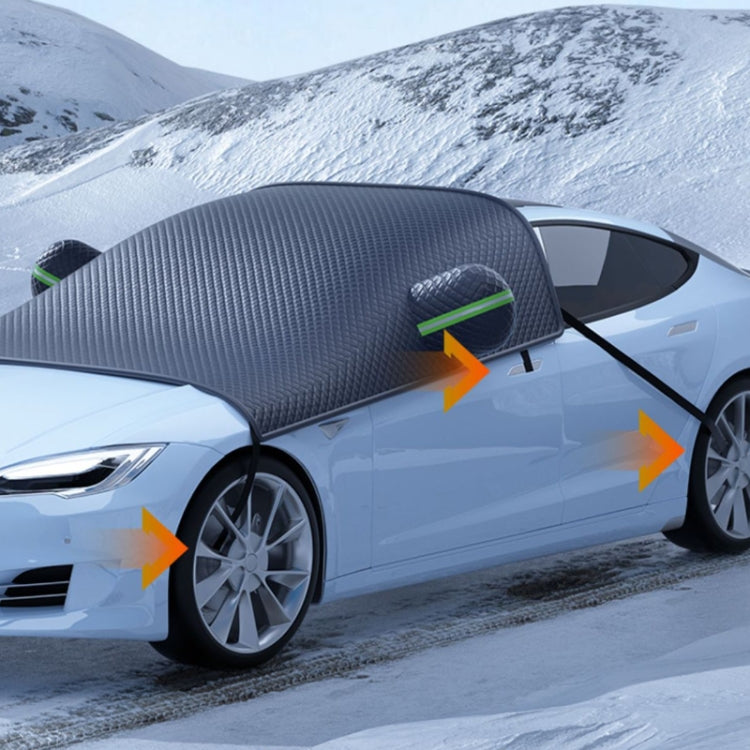 Car Front Windshield Snow and Anti-freeze Thickened Car Cover