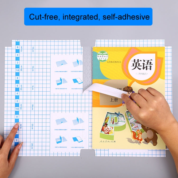 Textbook Self-Adhesive Transparent Waterproof Book Cover