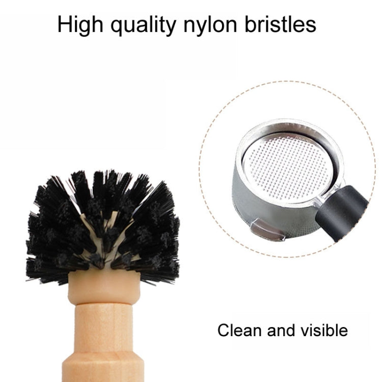 Coffee Powder Cleaning Brush Coffee Machine Brewing Heading Sweeping Brooch