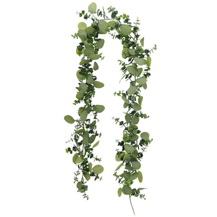 180cm Simulation Greenery Eucalyptus Ivy Leaf Rattan Hanging Fake Flower Decoration Rattan