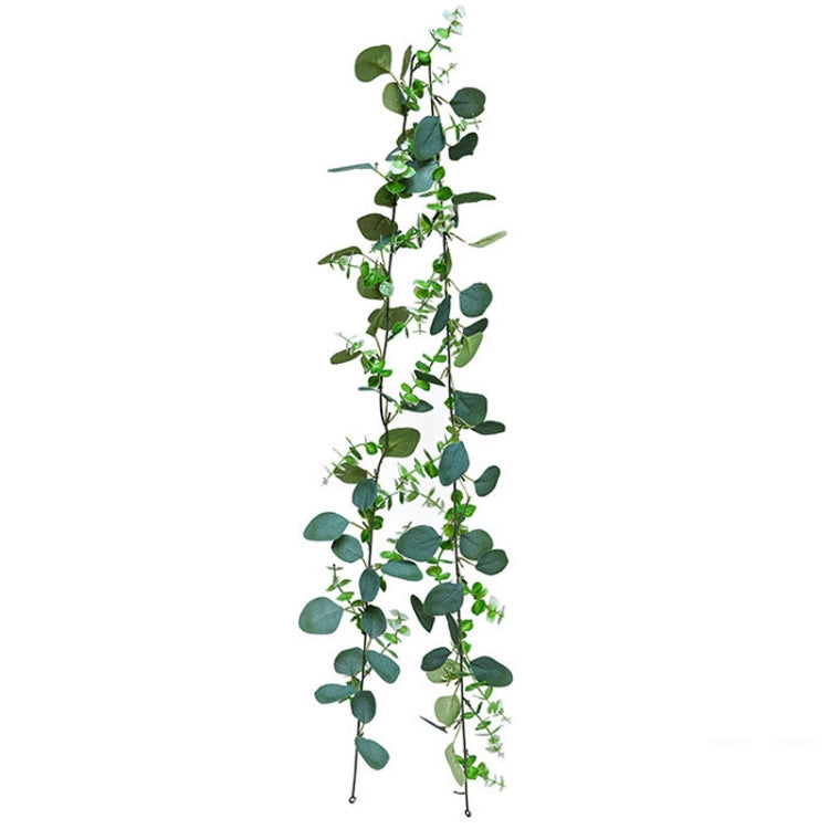 180cm Simulation Greenery Eucalyptus Ivy Leaf Rattan Hanging Fake Flower Decoration Rattan
