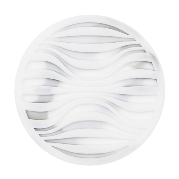 10x0.5cm Round Silicone Coaster Non-Slip Wave Mug Heat Insulation Cushion Drainage Coffee And Tea Coaster