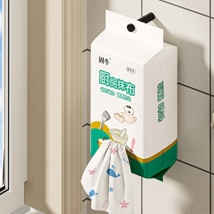 Hanging Disposable Rag Kitchen Wet And Dry Dual-use Dishcloths Towels