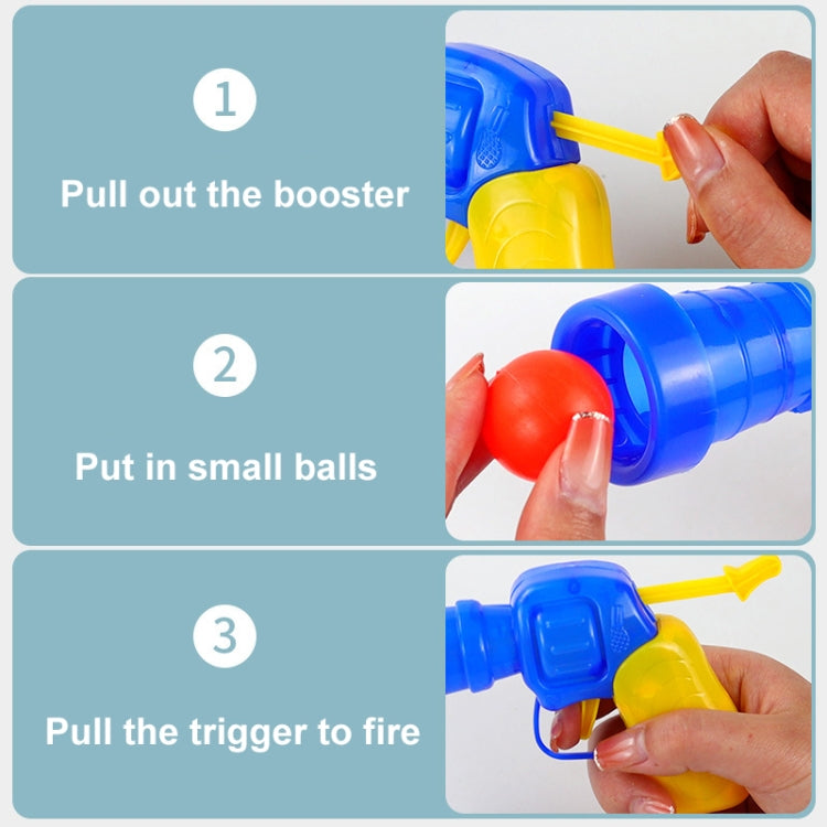 Cat Interactive Plush Toy Silent Plush Ball Launcher Pet Toy Balls