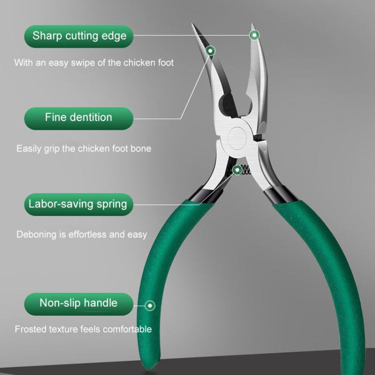 Chicken Claw Boning Tool Boning Knife Chicken Feet Bone Removal Pliers