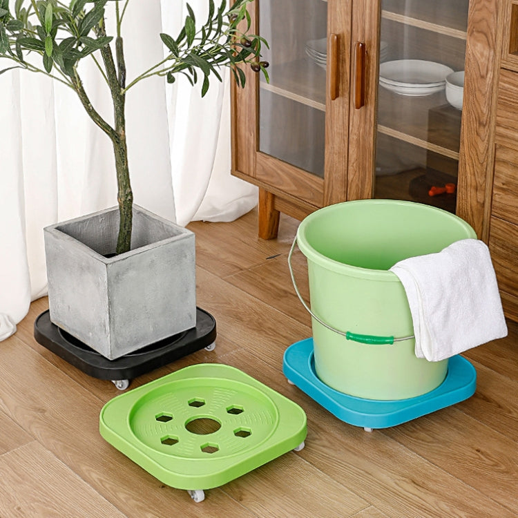 Multifunctional Kitchen Gas Bottle Storage Rack Flower Pot and Bucket Mobile Stand