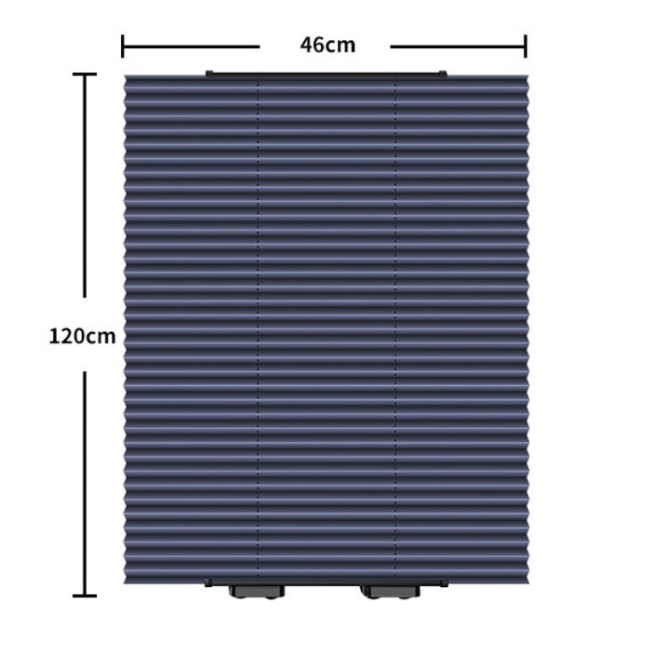 Car Front Gear Auto Retractable Sunshade Household Pleated Window Covering