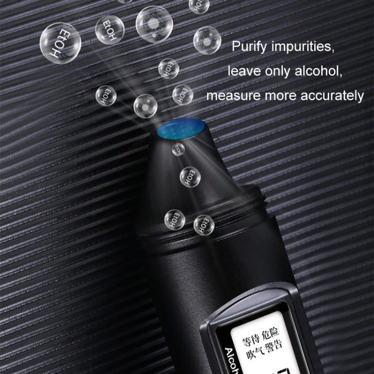 High-Precision Portable Air Blowing Rechargeable Alcohol Tester