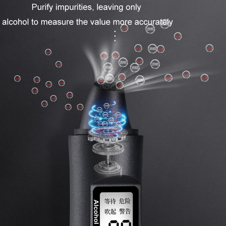 Car-Mounted Portable Air-Inhalation Alcohol Tester, Q20