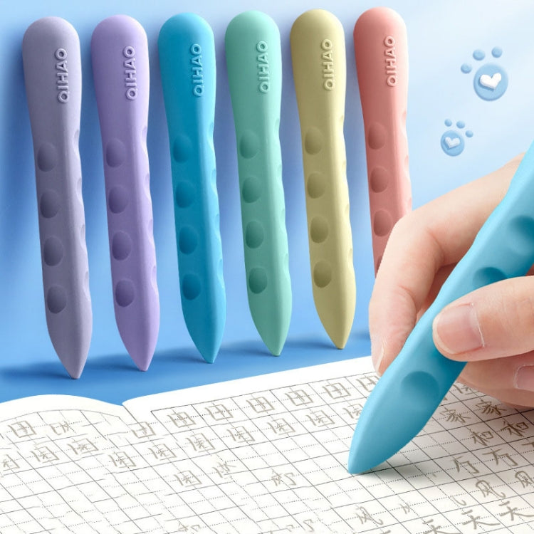 3pcs /Box QIHAO 8870 Cave Eraser For Elementary School Students No Trace No Chip Eraser