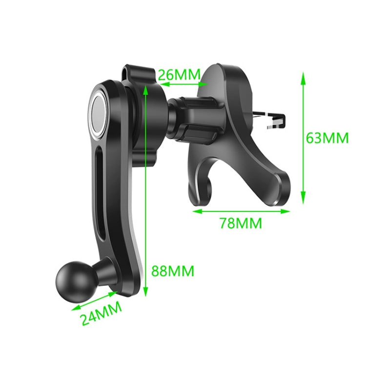 Car Air-conditioning Vent Y-shaped Base Mobile Phone Holder