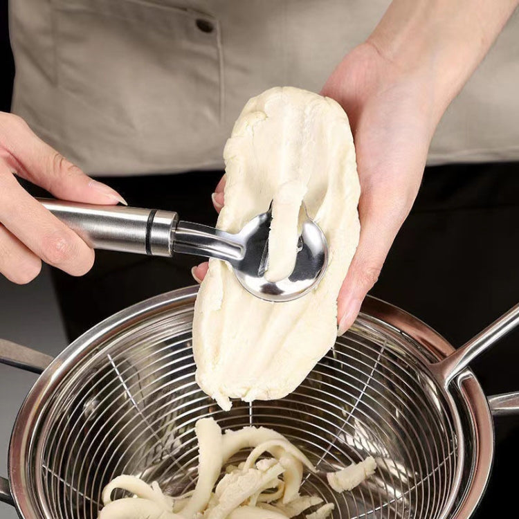 Stainless Steel Noodle Chipper Hangable Household Noodle Peeler
