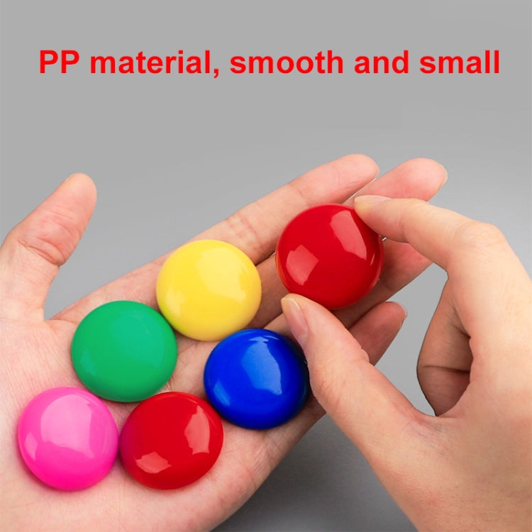 Round Colorful Conference Teaching Whiteboard Paper Magnetic Buckle