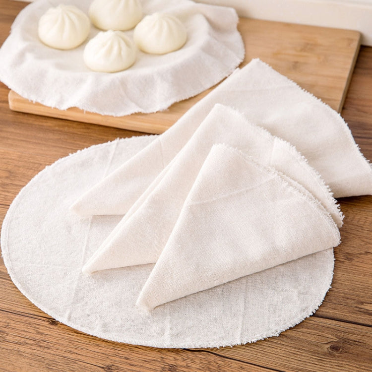 Thickened Non-stick Steamer Cloth Buns Cotton Gauze Matting Cloth