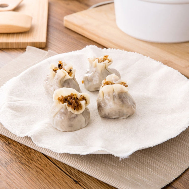 Thickened Non-stick Steamer Cloth Buns Cotton Gauze Matting Cloth